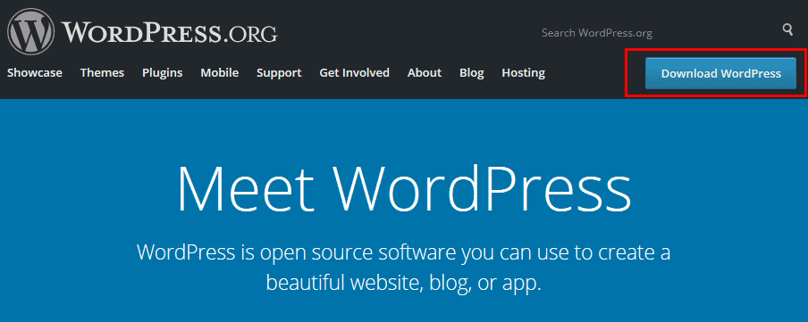 WordPress download