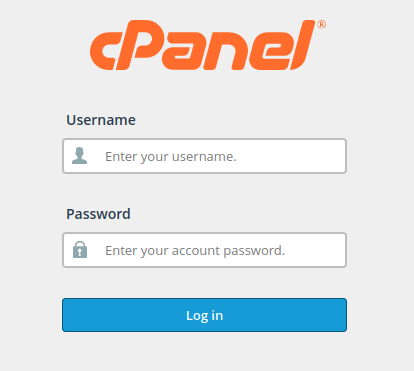 cpanel login